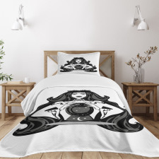 Fortune Teller Woman Magic Bedspread Set