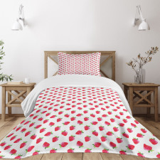 Watercolor Art Fruits Bedspread Set