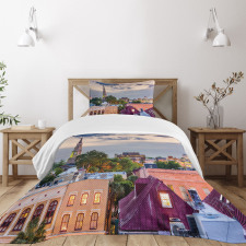 South Carolina Buildings Bedspread Set