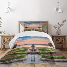 Ocean Scenery America Bedspread Set