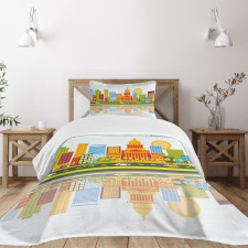 West Virginia Business Bedspread Set