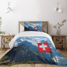 Mannlichen Jungfrau Bedspread Set