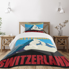 Mount Matterhorn Peak Bedspread Set