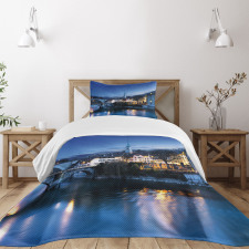 Classical Buildings Bedspread Set