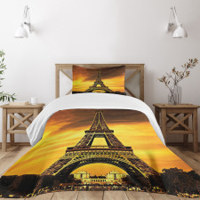 Paris Love Sunrise Bedspread Set