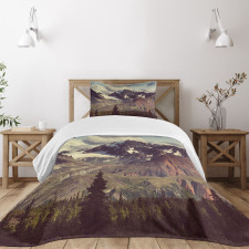 Alaska Scenery Bedspread Set