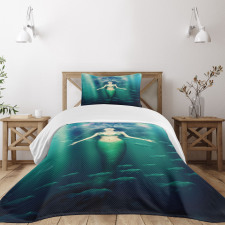 Underwater Life Bedspread Set