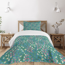 Ornate Nature Design Bedspread Set