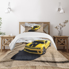 Racer Speedy Sports Car Bedspread Set