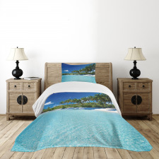 Relax Beach Resort Spa Bedspread Set