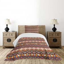 Aztec Style Arrow Bedspread Set