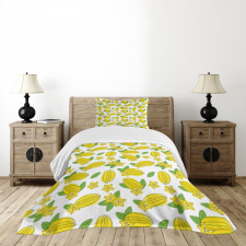 Carambola Star Fruit Exotic Bedspread Set