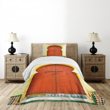 Historic Moroccan Door Bedspread Set