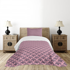 Feminine Romantic Flowers Bedspread Set