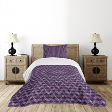 Motif in Colors Bedspread Set