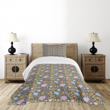 Creative Nature Blooming Bedspread Set