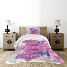 Orchid Bloom on Water Bedspread Set