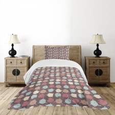 Globefish Pastel Colors Bedspread Set