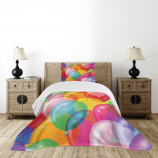 Balloons Fun Bedspread Set