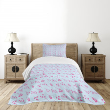 Eucalyptus Blooming Bedspread Set