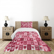 Vintage Geometric Bedspread Set