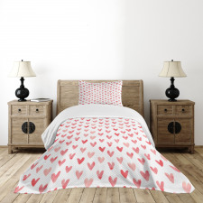 Retro Style Art Shapes Bedspread Set