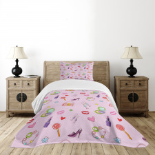 Flora Fashion Lollipop Bedspread Set