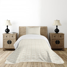 Lattice of Geometry Bedspread Set