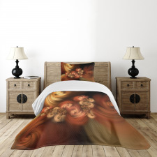 Fractal Spiral Bedspread Set