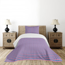 Eastern Traditional Grid Bedspread Set