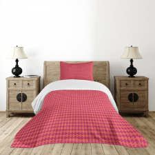 Vivid Lattice Bedspread Set