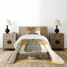 Vintage Eastern Art Bedspread Set
