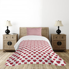 Classic Hearts Bedspread Set