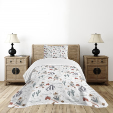 Wild West Cowboy Bear Bedspread Set