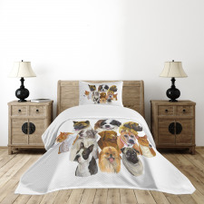 Portraits Breeds Bedspread Set