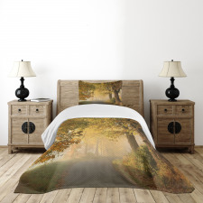 Misty Autumn Morning Bedspread Set