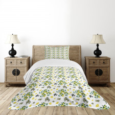 Olives and Lemons Growing Bedspread Set