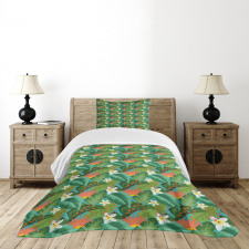 Close up Exotic Plantation Bedspread Set