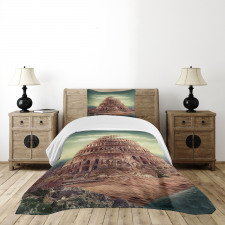 Tower Of Babel Clouds Bedspread Set