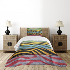 Colorful Animal Bedspread Set