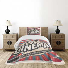 Vintage Cinema Movie Star Bedspread Set