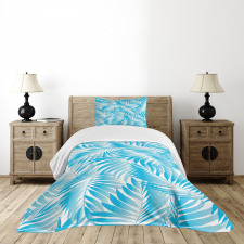 Exotic Miami Palms Bedspread Set