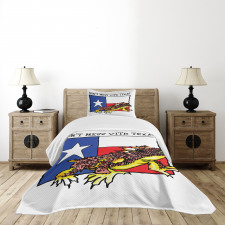 American Texas City Bedspread Set