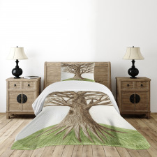 Sketch Nature Bedspread Set