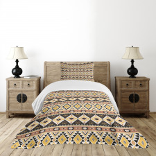 Mexican Lines and Triangles Bedspread Set