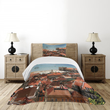 Nostalgic Lisbon City Bedspread Set