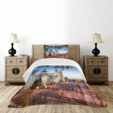 Royal Palace in Madrid Bedspread Set