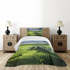 Sunrise in the Valley Bedspread Set