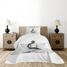 Lotus Far Eastern Style Bedspread Set