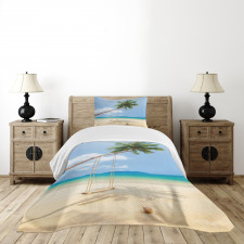 Coconut Palms Island Bedspread Set